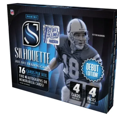 1st off the Line 2025 Panini Silhouette NFL Trading Card Box