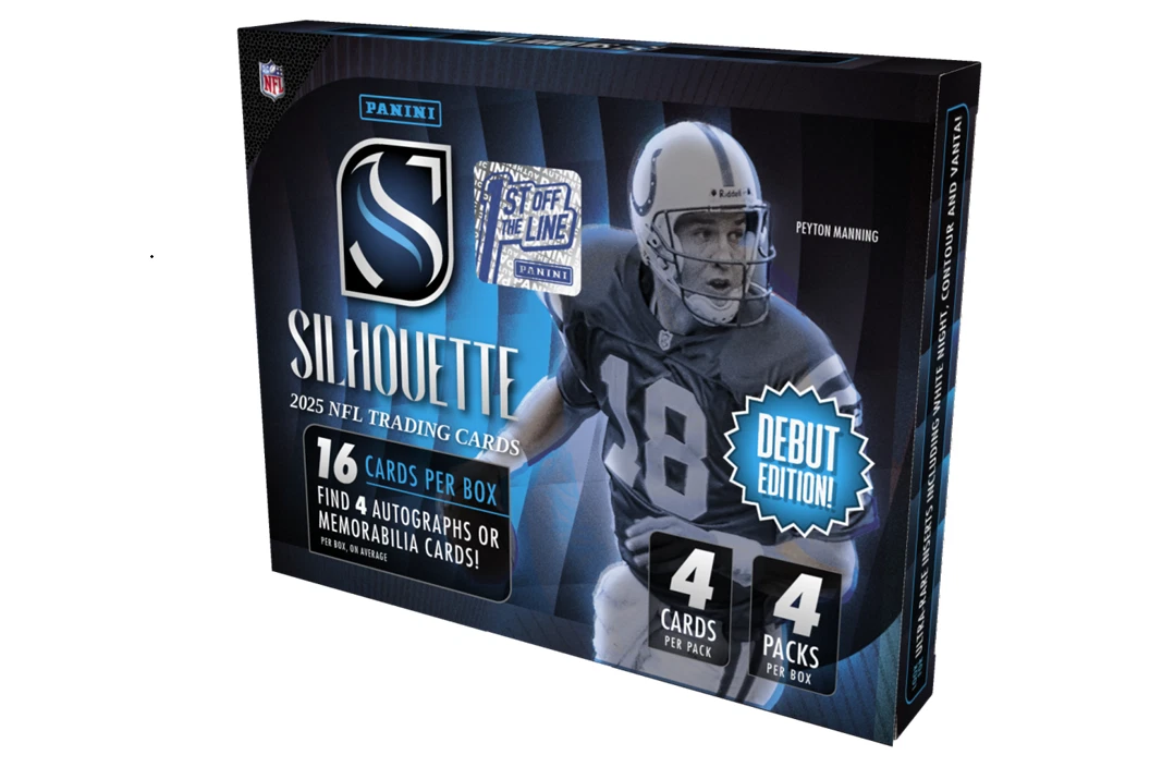 1st Off The Line 2025 Panini Silhouette NFL Trading Card Box