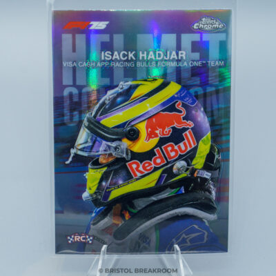 Isack Hadjar — Refractor — 2025 Topps Chrome Formula 1
