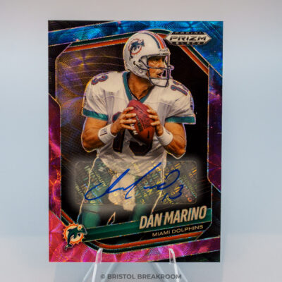 Dan Marino — Prizms Nebula — 2025 Panini Prizm Black Football — 1/1